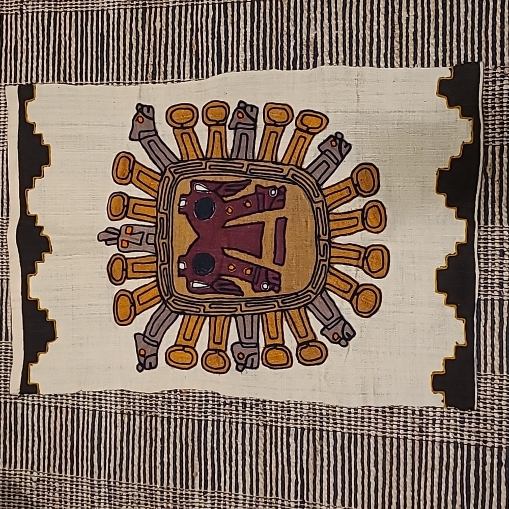 MAYAN TEXTILE WALL HANGING I